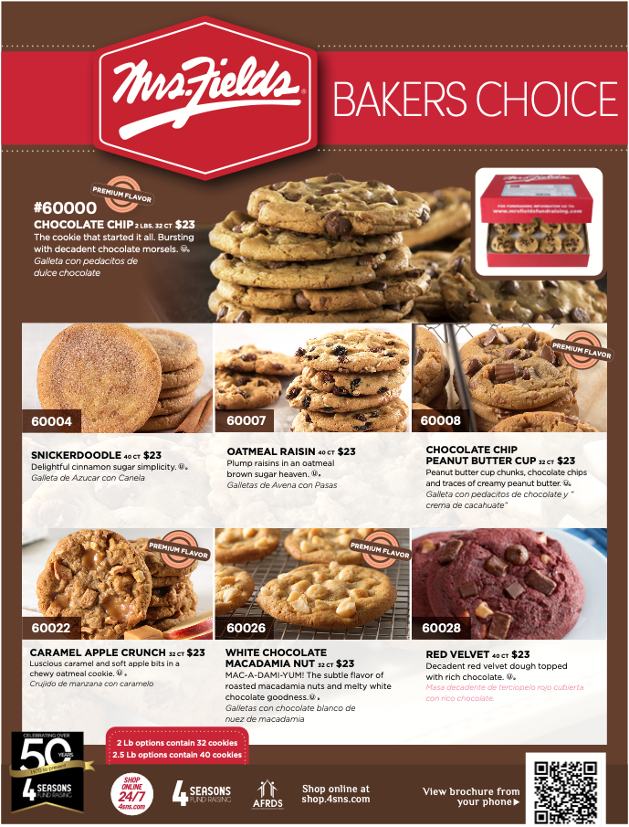Mrs. Fields Cookie Dough
